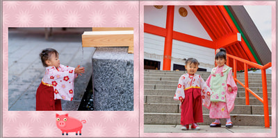 七五三記念写真