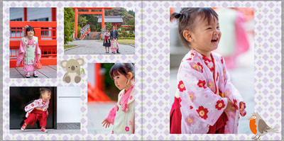 子供の成長記録アルバム